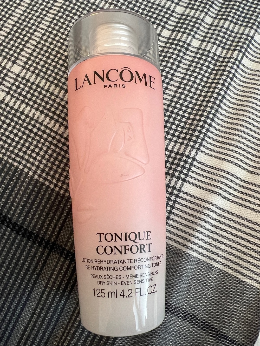 Lancome Re-Hydrating Comforting Toner - Soft Pink with Silver Cap
